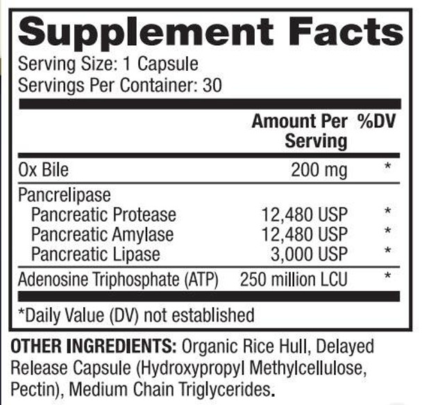 Dr. Mercola Gallbladder Enzymes (Formerly "Digestive Enzymes")