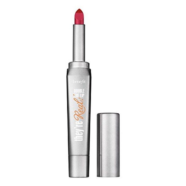 Benefit They'Re Real Double The Lip Lipstick & Liner In One Revved Up Red Benefit They'Re Real Double The Lip Lipstick & Liner In One Revved Up Red