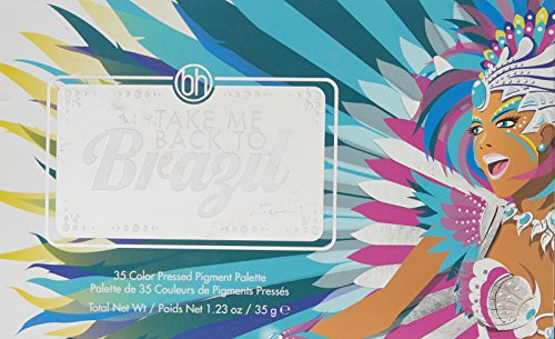 Bh Cosmetics 35 Color Eyeshadow Palette Take Me Back To Brazil Pressed Pigment 8.3 Oz