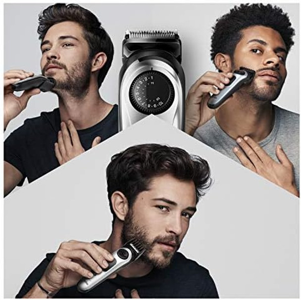 Braun Beard Trimmer Bt5260 Hair Clippers For Men Cordless & Rechargeable Mini Foil Shaver Detail Trimmer With Gillette Proglide Razor
