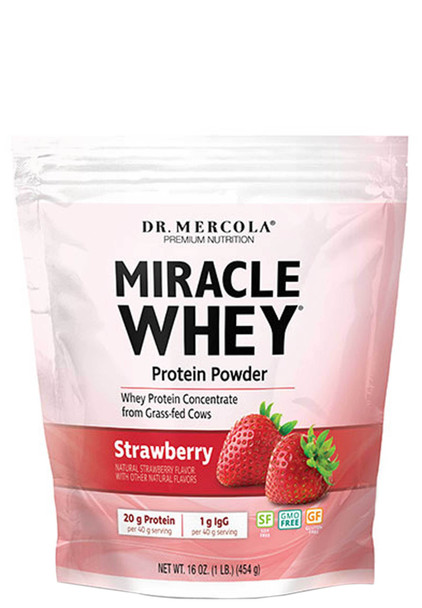 Dr. Mercola Miracle Whey Strawberry