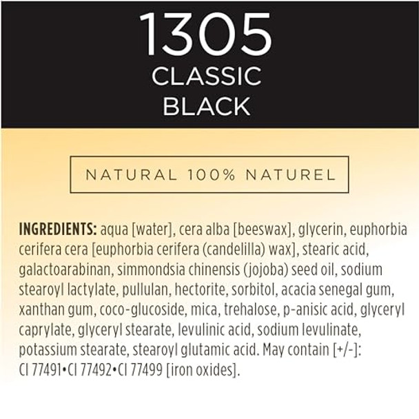 Burt’S Bees 100% Natural Nourishing Mascara Classic Black - 0.4 Ounce