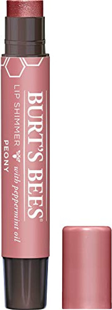 Burt'S Bees Lip Shimmer Peony 0.09 Ounce Burt'S Bees Lip Shimmer Peony 0.09 Ounce