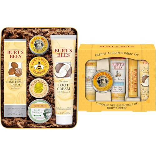 Burt'S Bees Easter Basket Stuffers Classics S Set 6 Products In Able Tin – Cuticle Cream & Easter Basket Stuffers Essential Everyday Beauty S Set 5 Travel Size Products