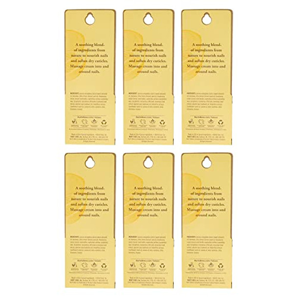 Burts Bees Lemon Butter Cuticle Cream Cuticle Cream Unisex 0.6 Oz Pack Of 6 Burts Bees Lemon Butter Cuticle Cream Cuticle Cream Unisex 0.6 Oz Pack Of 6