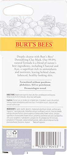 Burt'S Bees Detoxifying Clay Mask For Unisex 0.57 Ounce