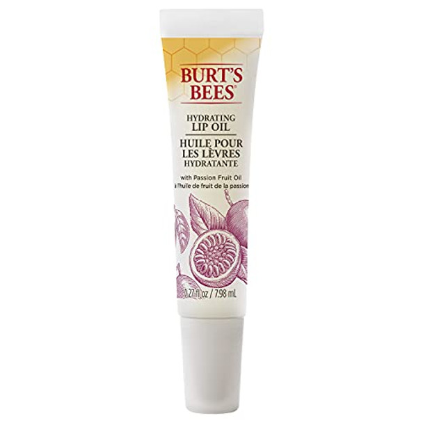 Burt'S Bees 100% Natural Hydrating Lip Oil With Sweet Almond Oil 1 Tube (Pack Of 4)