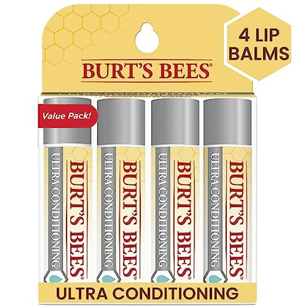 Burt'S Bees Ultra Conditioning Moisturizing Lip Balm & Lip Balm Stocking Stuffers