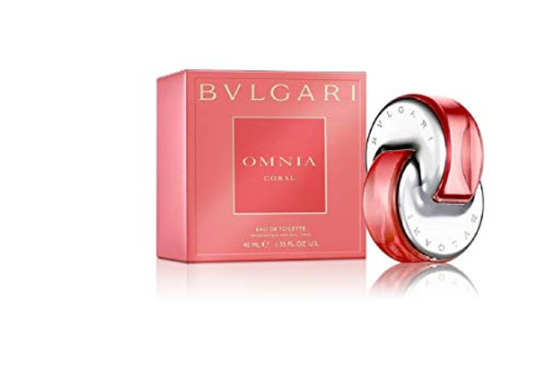 Bvlgari Omnia Coral Eau De Toilette Spray For Women 1.35 Ounce