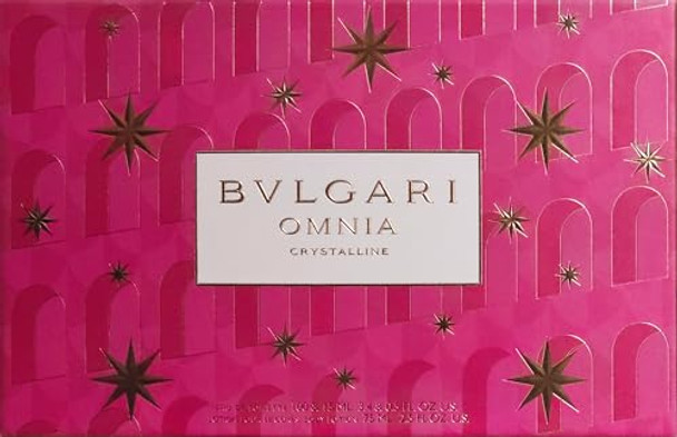 Bvlgari Omnia Crystalline For Women - 3 Pc Set 3.4Oz Edt Spray 0.5Oz Edt Spray 2.5Oz Body Lotion Bvlgari Omnia Crystalline For Women - 3 Pc Set 3.4Oz Edt Spray 0.5Oz Edt Spray 2.5Oz Body Lotion