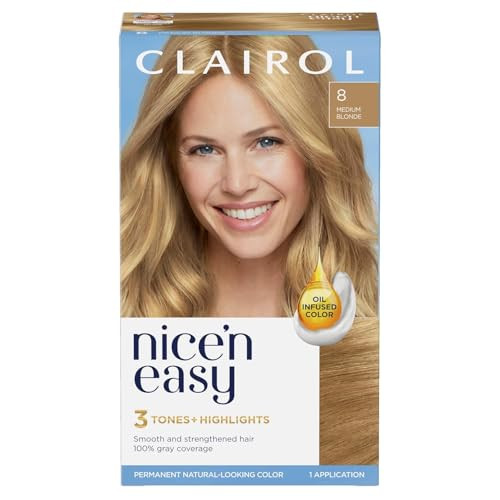 Nice'N Easy Permanent Color Natural Medium Blonde [8/103A] 1 Ea