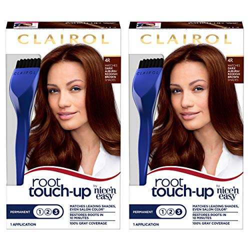Clairol Root Touch-Up Permanent Hair Color 4R Dark Auburn 2 Count