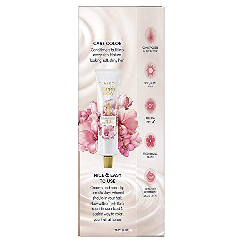 Clairol 2Bb Blue Black Nice'N Easy Hair Color With Conditioner