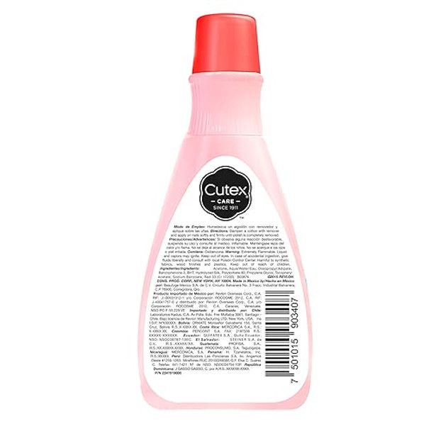 Cutex Nail Polish Remover Strength-Shield 3 Pack Acetone Nail Polish Thinner Protects Healthy Nails With Vitamin E B5 And Hydrolyzed Silk Quick And Easy Removal Non Drying 3.4 Fl. Oz Each Cutex Nail Polish Remover Strength-Shield 3 Pack Acetone Nail Polish Thinner Protects Healthy Nails With Vitamin E B5 And Hydrolyzed Silk Quick And Easy Removal Non Drying 3.4 Fl. Oz Each