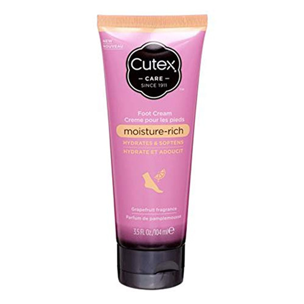 Cutex Moisture Rich Foot Cream With Grapefruit Fragrance 104Ml