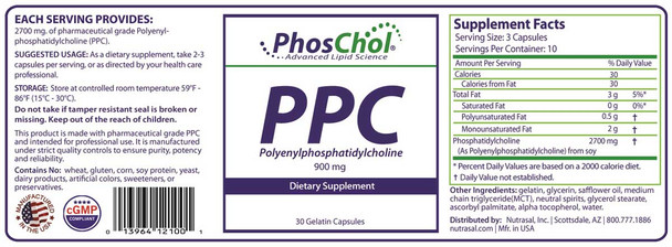 Nutrasal PhosChol PPC 900 mg