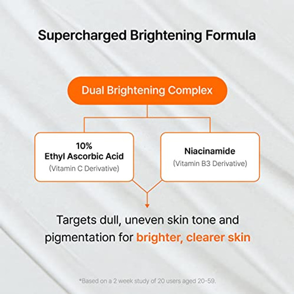 [Dearklairs] Freshly Juiced Vitamin Charging Serum Korean Skincare 3-O-Ethyl Ascorbic Acid 10% Niacinamide Non-Oily Texture For Sensitive Skin