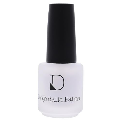 Diego Dalla Palma Uv Nail Polish Base Coat Gel Effect - Promotes Perfect Nail Polish Adherence - Prevents Streaks - No Harmful Substances For The Nail - Strengthening Properties - 501 Clear - 0.5 Oz