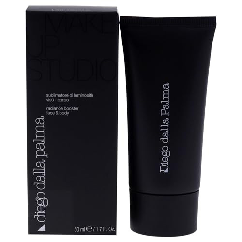 Diego Dalla Palma Makeupstudio Radiance Booster Face And Body Serum - Silky Texture Glides Pleasantly On The Skin - For An Elegant Diffused Light Effect - Multipurpose - 1.7 Oz