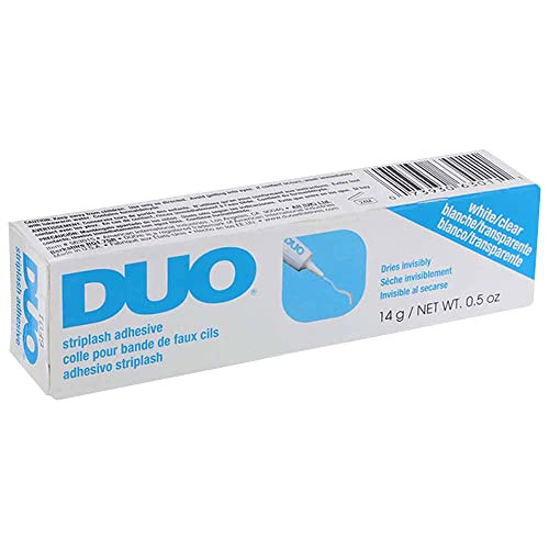 Duo Strip Eyelash Adhesive Clear For Fake Strip Lash 0.5 Oz 1-Pack