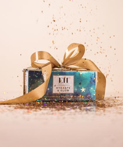 Emma Hardie Hydrate & Glow Set: Travel Size 30Ml Moringa Cleansing Balm And Travel Size 50Ml Midas Touch Revitalising Face Cream Dermatologically Tested Natural And Cruelty