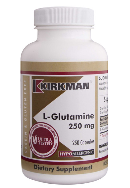 Kirkman L-Glutamine 250 mg