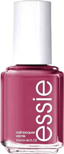 Essie Salon-Quality Nail Polish Vegan Raspberry Purple Drive-In & Dine 0.46 Fl Oz