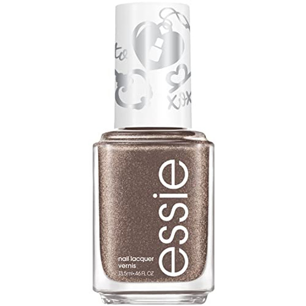 Essie Vegan Nail Polish Limited Edition Valentine'S Day Collection Silver Under Locket & Key 0.46 Ounce Essie Vegan Nail Polish Limited Edition Valentine'S Day Collection Silver Under Locket & Key 0.46 Ounce