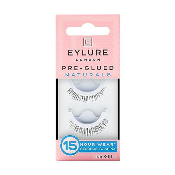 Eylure Pre-Glued False Eyelashes Naturals No. 031 And Wispy Light Texture No. 117 1 Pair