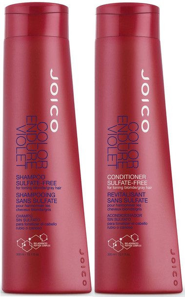 Joico Color Endure Violet Shampoo & Conditioner For Long Lasting Color