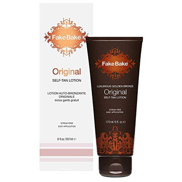 Fake Bake Original Self-Tanning Lotion With Bronzing Compact