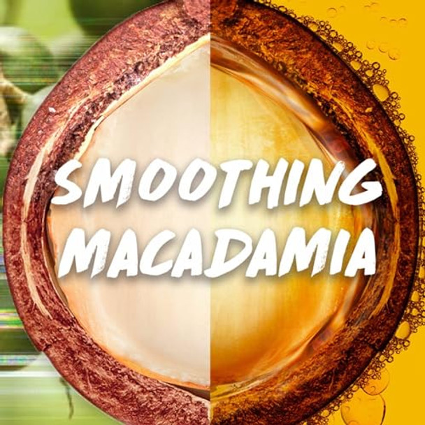 Garnier Hair Food 3-In-1 Hair Treatment Mask Smooths And Nourishes For Frizzy & Curly Hair No Silicones Vegan Formula Coconut Oil Ultimate Blends 400Ml (Packing And Ingredients May Vary)