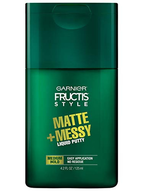 Garnier Fructis Style Matte & Messy Liquid Hair Putty For Men 4.2 Ounce
