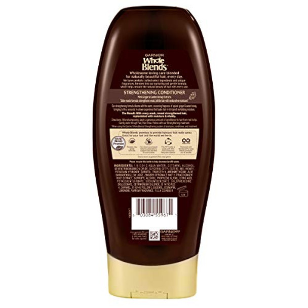 Garnier Hair Care Whole Blends Strengthening Ginger Recovery Conditioner 12.5 Fl Oz