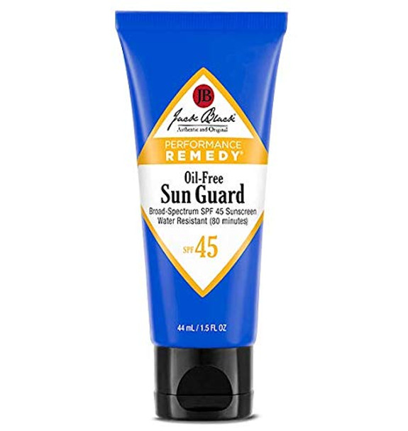 Jack Black Sun Guard Sunscreen SPF 45 Oil-Free & Very Water Resistant, 1.5 Fl Oz