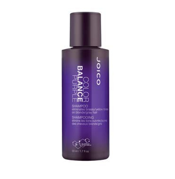 Joico Color Balance Purple Shampoo | Eliminate Brassy and Yellow tones | For Cool Blonde or Gray Hair