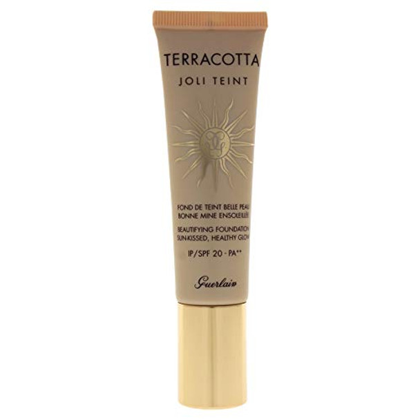 Terracotta Joli Teint Beautifying Foundation Spf 20 - Medium By Guerlain For Women - 1 Oz Foundation