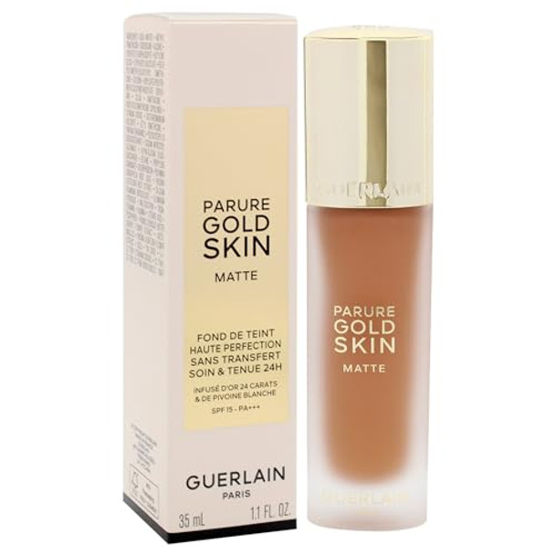 Parure Gold Skin Matte 24H Wear No-Transfer Foundation Spf 15-5N Neutral By Guerlain For Women - 1.1 Oz Foundation