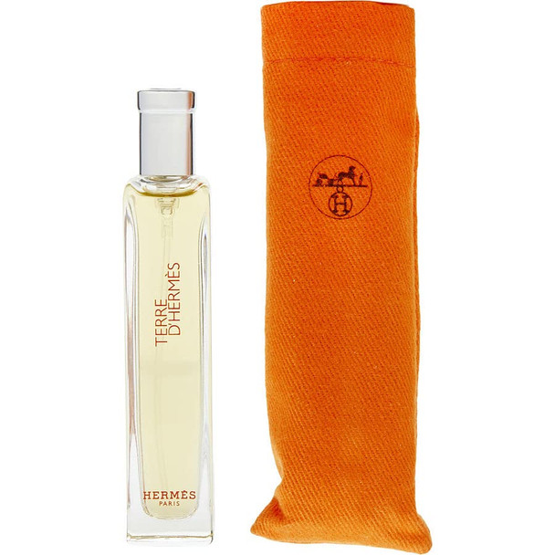 Hermes Terre D'Hermes For Men Pure Perfume Spray 0.5 Ounce