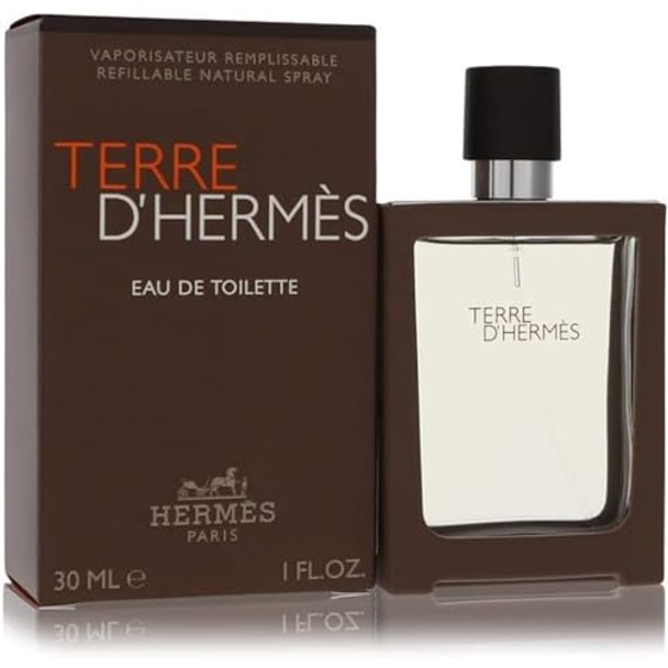 Terre D'Hermes/Hermes Edt Spray Refillable 1.0 Oz (30 Ml) (M)