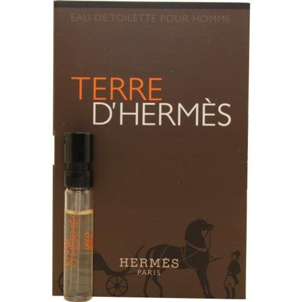 Hermes Terre D'Hermes Eau De Toilette Spray Vial On Card