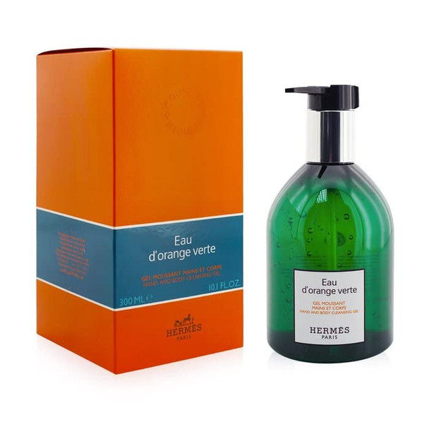 Hermes Eau D'Orange Verte Hand And Body Cleansing Gel 10.1 Ounce