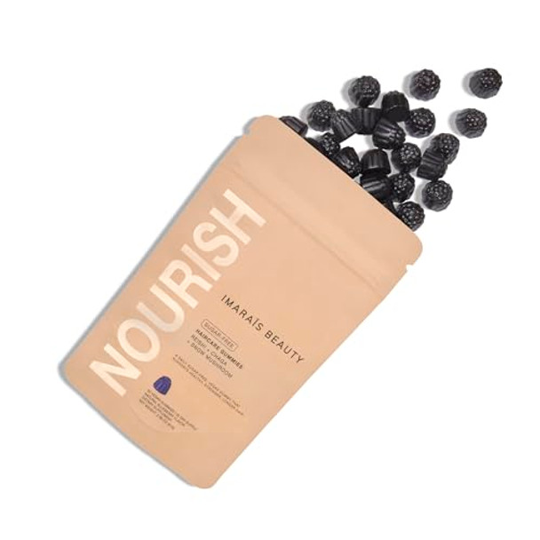 Imarais Beauty Nourish Haircare Gummies For Hair Growth Anti-Shedding Healthy Hair Growth & Scalp Health - Vegan Sugar- - 30Ct