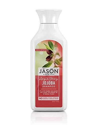 Jason Pure Natural Shampoo Long And Strong Jojoba - 16 Fl Oz Set Of 2