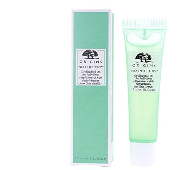 Origins No Puffery Cooling Roll-On For Puffy Eyes 0.5 Fl Oz Sensitive Skin Lavender Musk Scent