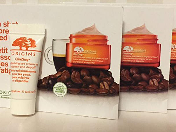 Origins Ginzing Refreshing Eye Cream To Brighten And Depuff 5Ml3=15Ml