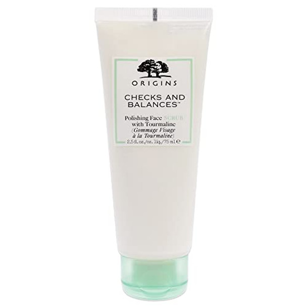 Origins Checks And Balances Polishing Face Scrub Gently Exfoliates To Smooth Skin & Visibly Minimize Pores With Bamboo 2.5 Fl Oz Origins Checks And Balances Polishing Face Scrub Gently Exfoliates To Smooth Skin & Visibly Minimize Pores With Bamboo 2.5 Fl Oz
