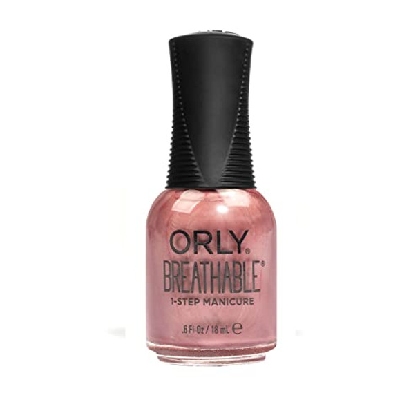 Orly Breathable Nail Lacquer Polish - Spring Collection - Pick Your Color 0.6Oz/Each (Pinky Promise) Orly Breathable Nail Lacquer Polish - Spring Collection - Pick Your Color 0.6Oz/Each (Pinky Promise)