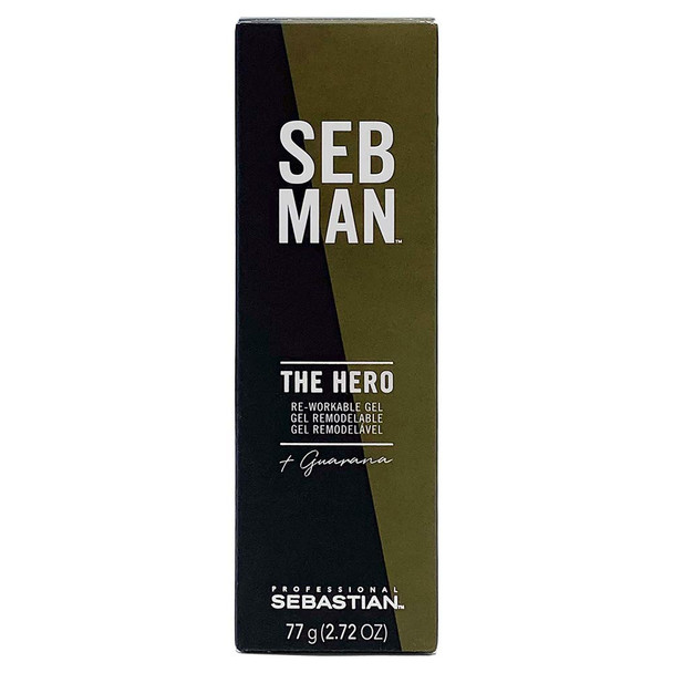 Sebastian SEB MAN The Hero Re-Workable Gel, 2.72 oz