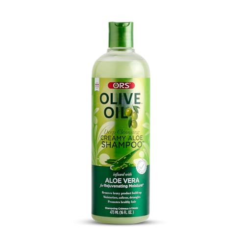 Ors Olive Oil Classics Deep Cleansing Shampoo Infused With Aloe Vera For Rejuvenating Moisture - Replenishing Conditioner With Sweet Orange Oil For Revitalizing Moisture - Bundle